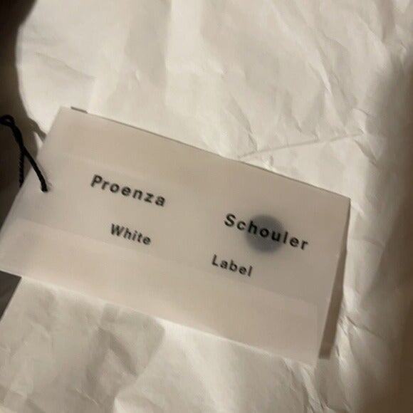 Proenza Schouler Printed Georgette Tie Front Top - Picture 5 of 11